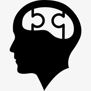 光头与益智健脑图标免抠