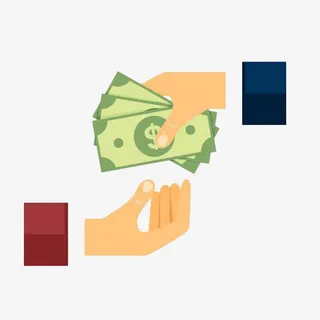 准备接钱的手免抠