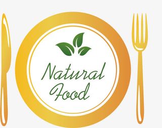 清新盘子厨房logo免抠