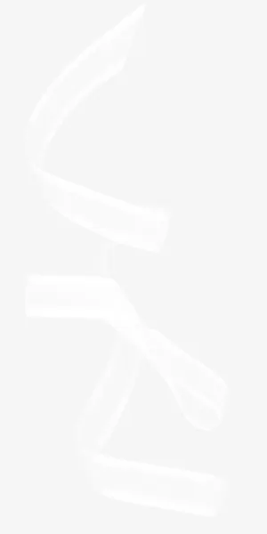 白色丝巾彩带免抠