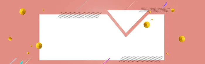 时尚简约几何图形海报banner高清