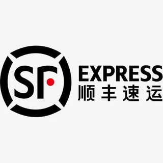 顺丰快递矢量标志免抠标签元素