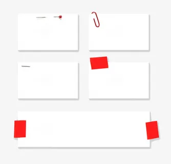 卡纸张贴效果免抠