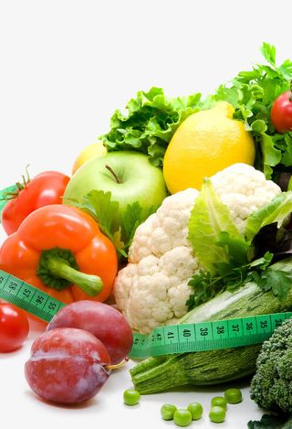 健康绿色食品宣传广告免抠