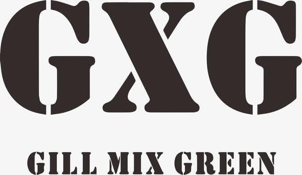 GXG品牌logo免抠图标元素