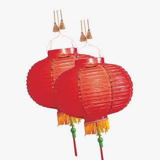 国庆装饰设计灯笼免抠