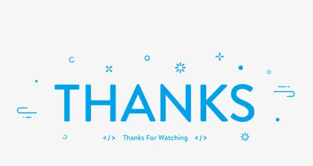 thanks免抠