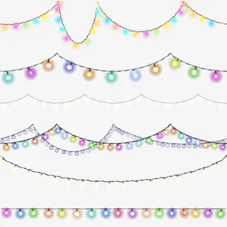 矢量霓虹灯免抠