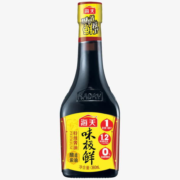 海天味极鲜酱油免抠