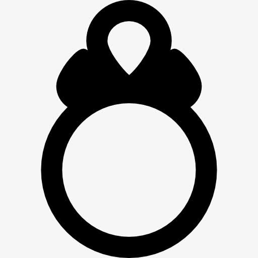结婚戒指图标免抠
