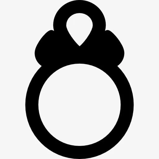 结婚戒指图标免抠