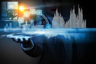 抽象高科技电子背景图高清