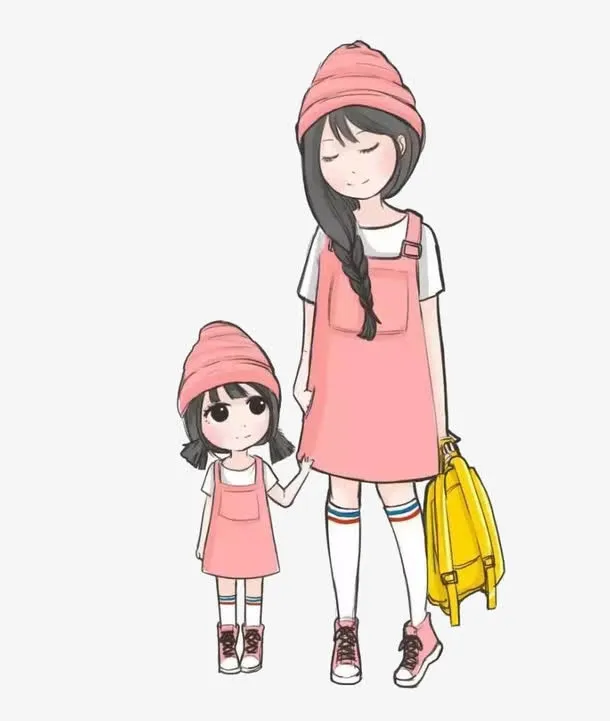 母女俩免抠