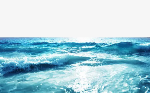 唯美大海景色免抠