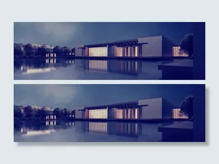 科技馆背景高清