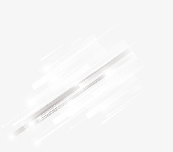 白色光线效果元素免抠