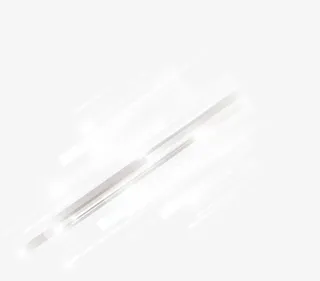 白色光线效果元素免抠