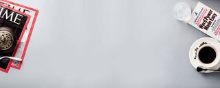 简约咖啡杂志背景高清