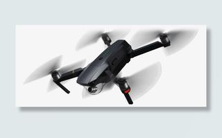 黑色飞行摄影机免抠