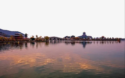 横店圆明新园风景免抠