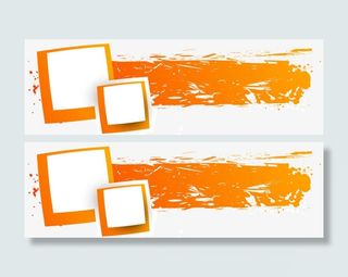 创意时尚横幅矢量素材免抠