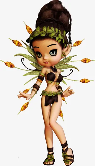 卡通图片欧美人物素材免抠