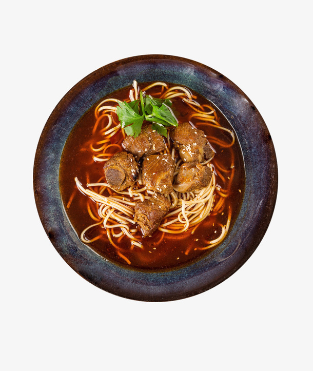 手擀面兰州牛肉拉面免抠