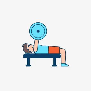 人物健身举重免抠