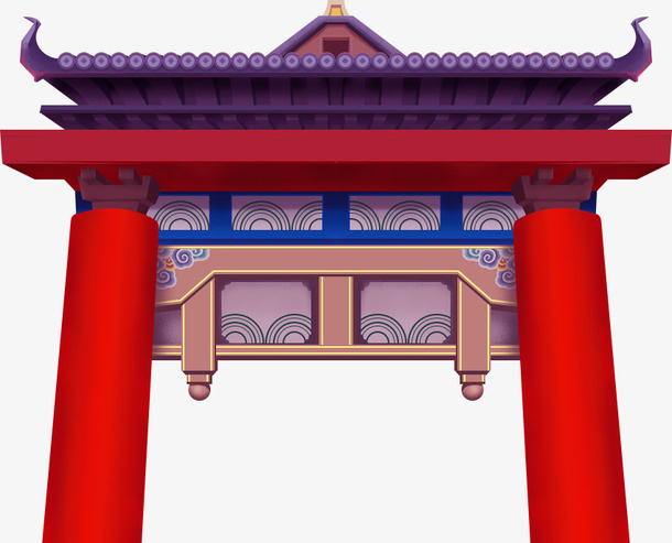 古典这台楼阁免抠
