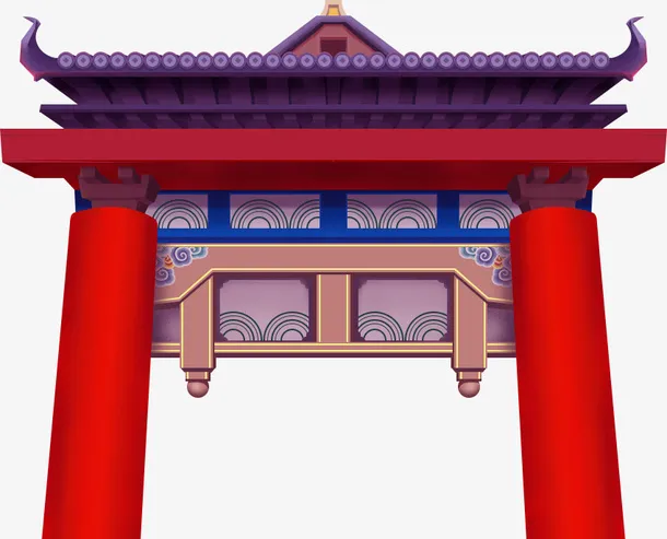古典这台楼阁免抠