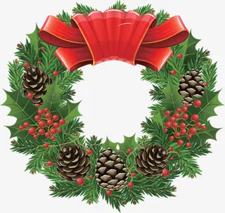 花圈冬季促销素材免抠