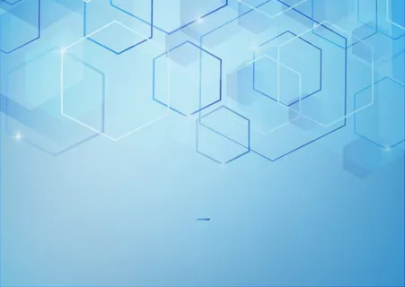 蓝色渐变菱形线条组合背景图高清