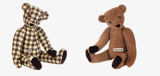 两只玩具小熊免抠