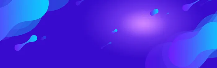 蓝色简约渐变卡通光效购物促销狂欢设计高清