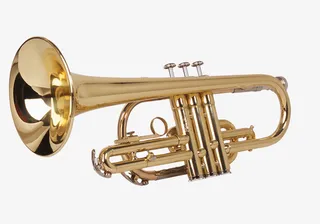 金属乐器长号免抠