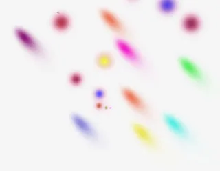 彩色点状背景图