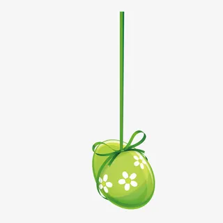 卡通清新彩蛋挂件免抠