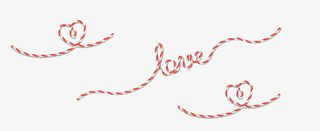 卡通红色虚线矢量图免抠