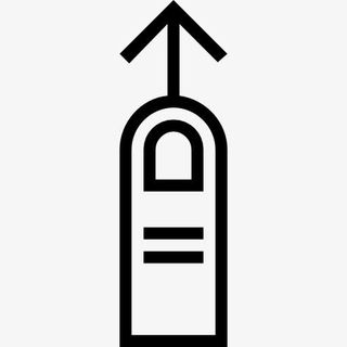 刷一个手指笔划手势图标免抠