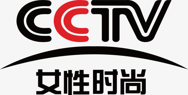 CCTV女性时尚logo免抠