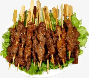 烤肉串免扣png免抠