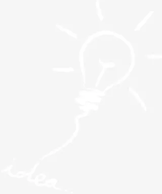 白色灯光招聘海报免抠