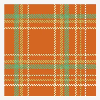 矢量彩色手绘餐布免抠