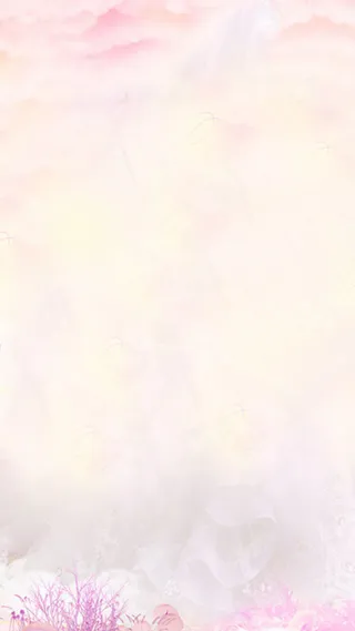 粉色喷墨水彩H5背景高清