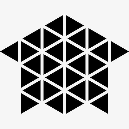 多边形的房屋或家居建材图标免抠