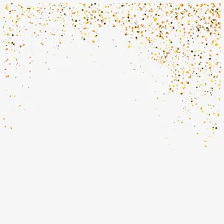 金色蓝色点缀星光免抠 金色蓝色点缀星光免抠