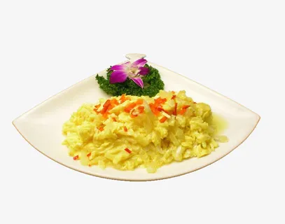 桂花炒鸡蛋免抠