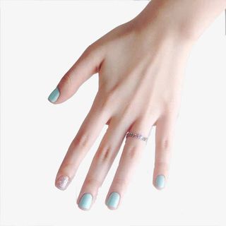 涂指甲油的手免抠