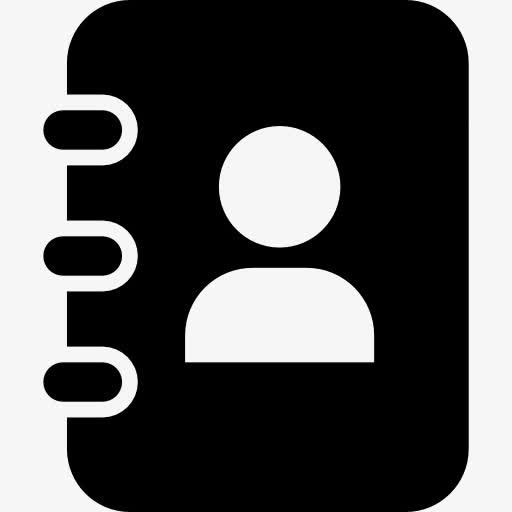 笔记本的接触图标免抠