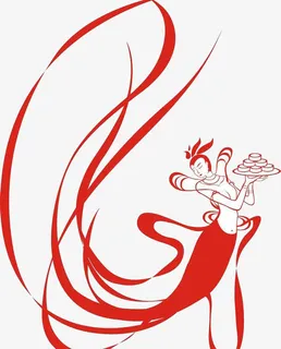 嫦娥捧月饼免抠